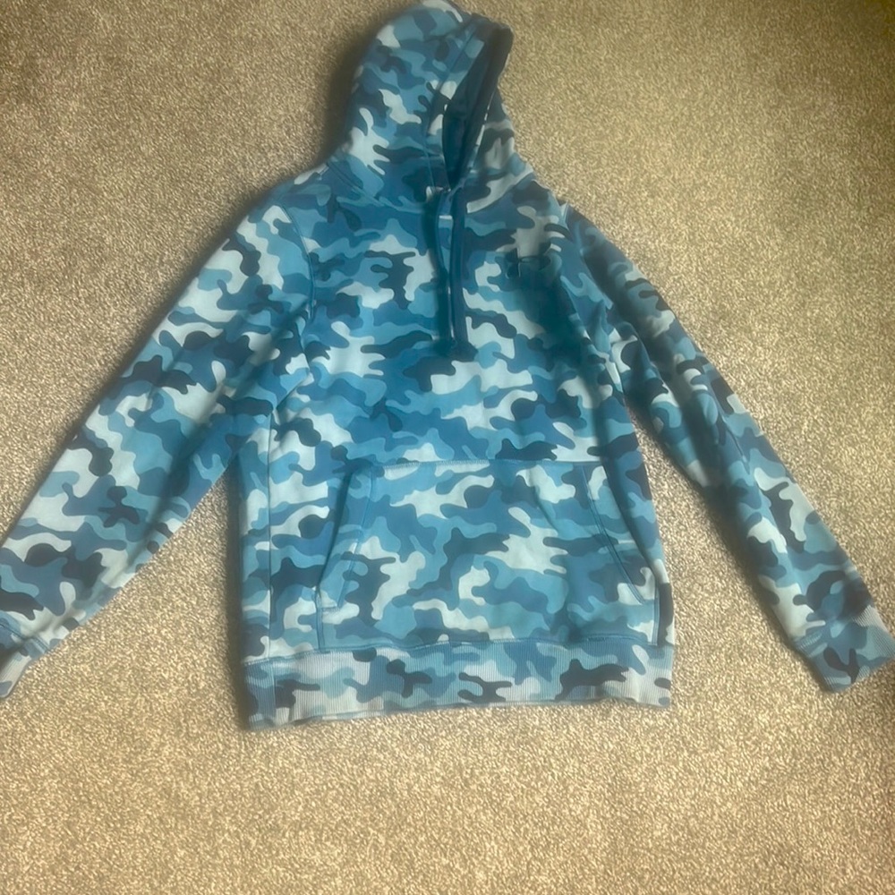 Under Armor blue hoodie size s